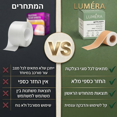 יריעות סיליקון טיפול מתקדם לשיפור מראה הצלקת